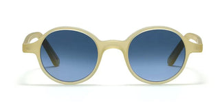 L.G.R REUNION men Yellow Round Sunglasses