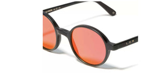 L.G.R REUNION men Black Round Sunglasses