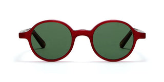 L.G.R REUNION men Red Round Sunglasses