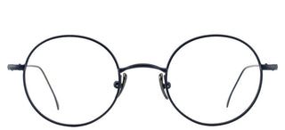 L.G.R REUNION METAL/O men Blue Round Eyeglasses