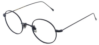 L.G.R REUNION METAL/O men Blue Round Eyeglasses