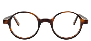 L.G.R REUNION/O unisex Havana Round Eyeglasses