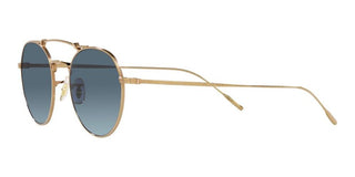 Oliver Peoples REYMONT OV 1309ST unisex Gold Round Sunglasses