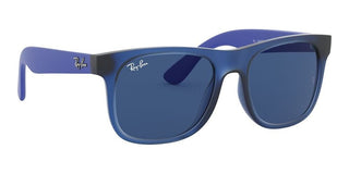 Ray-Ban RJ 9069S JUNIOR children Blue Squared Sunglasses