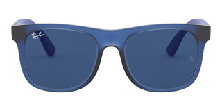 Ray-Ban RJ 9069S JUNIOR children Blue Squared Sunglasses