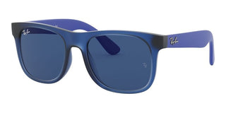 Ray-Ban RJ 9069S JUNIOR children Blue Squared Sunglasses