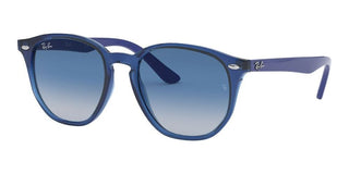 Ray-Ban RJ 9070S JUNIOR children Blue Geometric Sunglasses