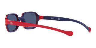 Ray-Ban RJ 9074S JUNIOR unisex Red Geometric Sunglasses