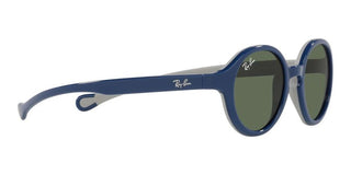 Ray-Ban RJ 9075S JUNIOR unisex Blue Round Sunglasses