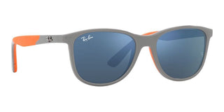 Ray-Ban RJ 9077S JUNIOR children Orange Squared Sunglasses