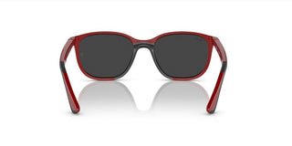 Ray-Ban RJ 9078S JUNIOR children Red Squared Sunglasses