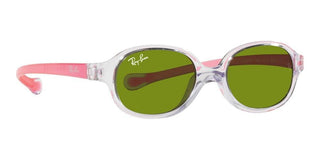 Ray-Ban RJ 9187S JUNIOR children Transparent Geometric Sunglasses