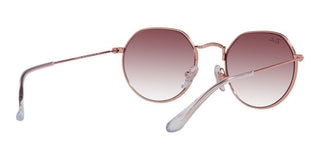 Ray-Ban RJ 9565S JUNIOR children Rose gold Squared Sunglasses