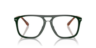 Ralph Lauren RL 6241U men Green Squared Eyeglasses