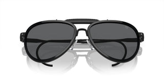 Ralph Lauren RL 7080Q men Black Pilot Sunglasses