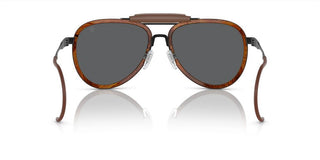 Ralph Lauren RL 7080Q men Brown Pilot Sunglasses