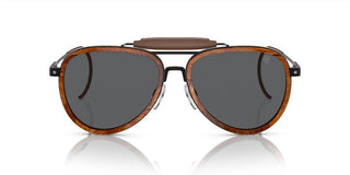 Ralph Lauren RL 7080Q men Brown Pilot Sunglasses