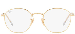 Ray-Ban ROB RX 6472 unisex Gold Round Eyeglasses