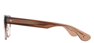 Garrett Leight RODRIGUEZ unisex Brown Geometric Eyeglasses