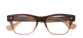 Garrett Leight RODRIGUEZ unisex Brown Geometric Eyeglasses