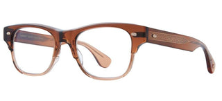 Garrett Leight RODRIGUEZ unisex Brown Geometric Eyeglasses