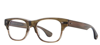 Garrett Leight RODRIGUEZ unisex Green Geometric Eyeglasses