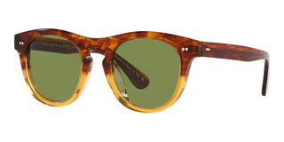 Oliver Peoples RORKE OV 5509SU unisex Havana Squared Sunglasses