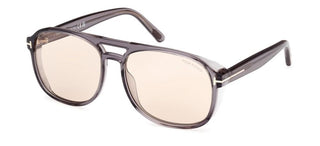 Tom Ford ROSCO FT 1022 unisex Grey Geometric Sunglasses