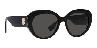 Burberry ROSE BE 4298 women Black Cat Eye Sunglasses