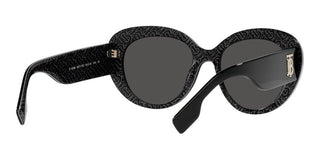 Burberry ROSE BE 4298 women Black Cat Eye Sunglasses