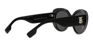 Burberry ROSE BE 4298 women Black Cat Eye Sunglasses