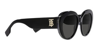 Burberry ROSE BE 4298 women Black Cat Eye Sunglasses