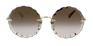 Chloé ROSIE CH0047S women Gold Round Sunglasses