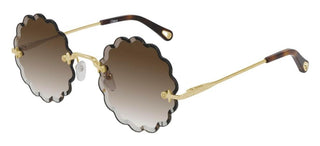 Chloé ROSIE CH0047S women Gold Round Sunglasses