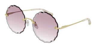 Chloé ROSIE CH0047S women Gold Round Sunglasses