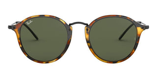 Ray-Ban ROUND FLECK RB 2447 unisex Havana Round Sunglasses