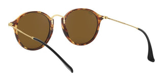 Ray-Ban ROUND FLECK RB 2447 unisex Havana Round Sunglasses