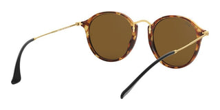 Ray-Ban ROUND FLECK RB 2447 unisex Havana Round Sunglasses