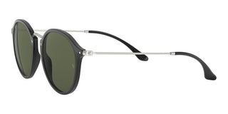 Ray-Ban ROUND FLECK RB 2447 unisex Black Round Sunglasses