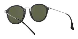 Ray-Ban ROUND FLECK RB 2447 unisex Black Round Sunglasses