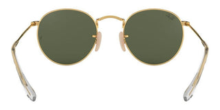 Ray-Ban ROUND METAL RB 3447N men Gold Round Sunglasses