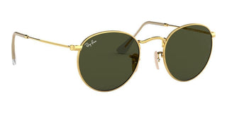 Ray-Ban ROUND METAL RB 3447 unisex Gold Round Sunglasses