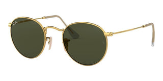 Ray-Ban ROUND METAL RB 3447 unisex Gold Round Sunglasses