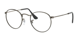 Ray-Ban ROUND METAL RX 3447V unisex Grey Round Eyeglasses