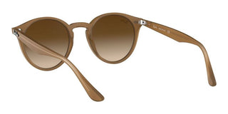 Ray-Ban ROUND RB 2180 men Brown Round Sunglasses