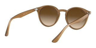 Ray-Ban ROUND RB 2180 men Brown Round Sunglasses