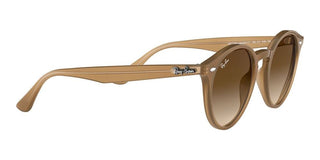 Ray-Ban ROUND RB 2180 men Brown Round Sunglasses