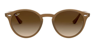 Ray-Ban ROUND RB 2180 men Brown Round Sunglasses