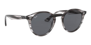 Ray-Ban ROUND RB 2180 men Grey Round Sunglasses