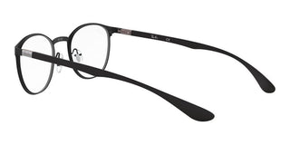 Ray-Ban ROUND RX 6355 unisex Black Geometric Eyeglasses